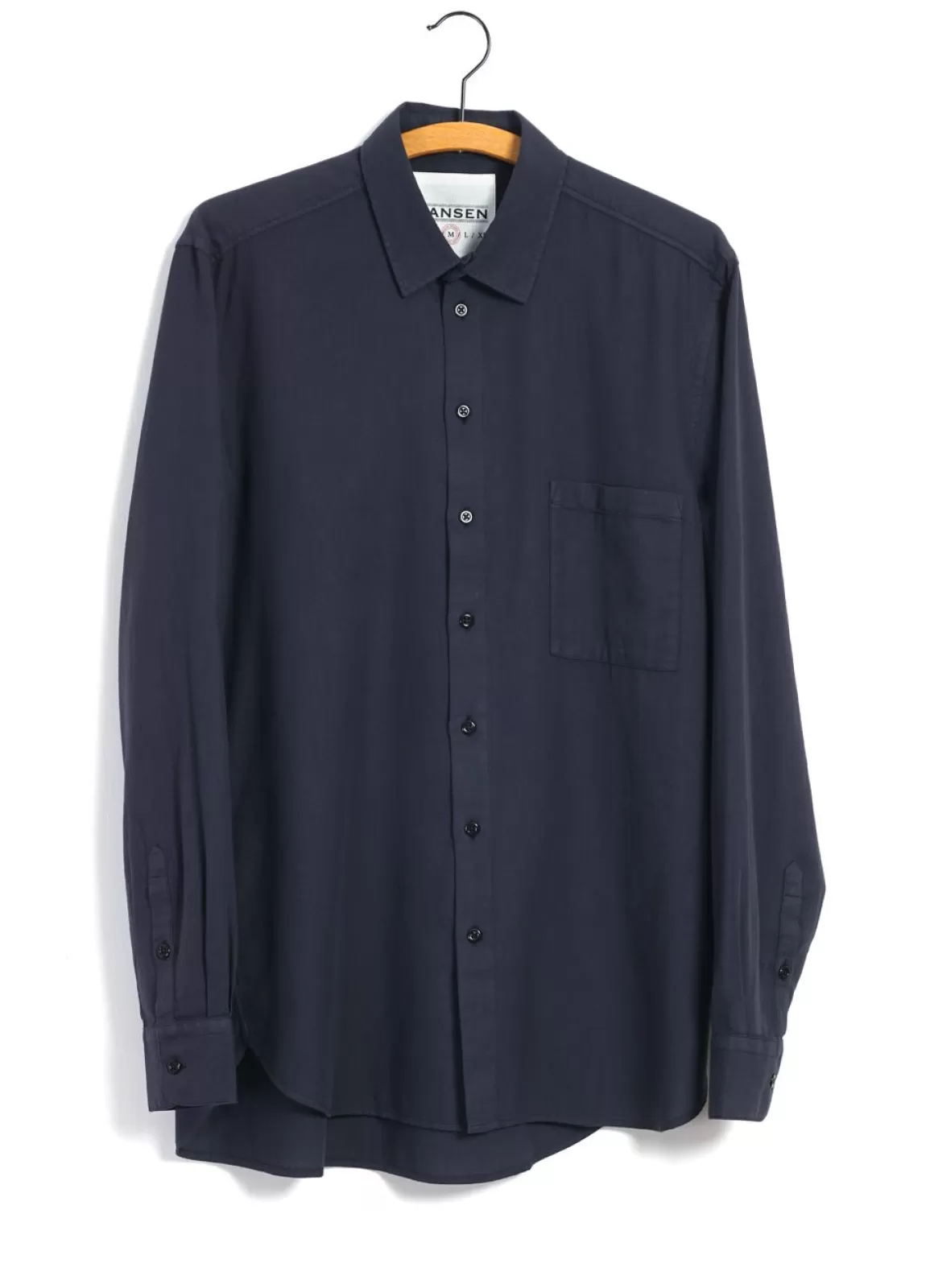 Fashion Henning | Casual Classic Shirt | Navy Shirts