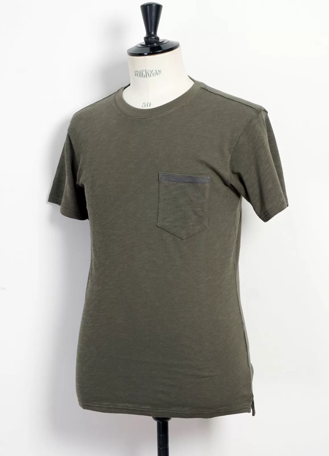 Discount James | Crew Neck Pocket T | Green Jerseys