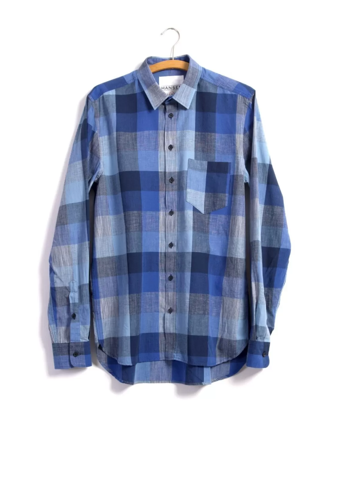 Discount Jesper | Casual Shirt | Check Blues Shirts