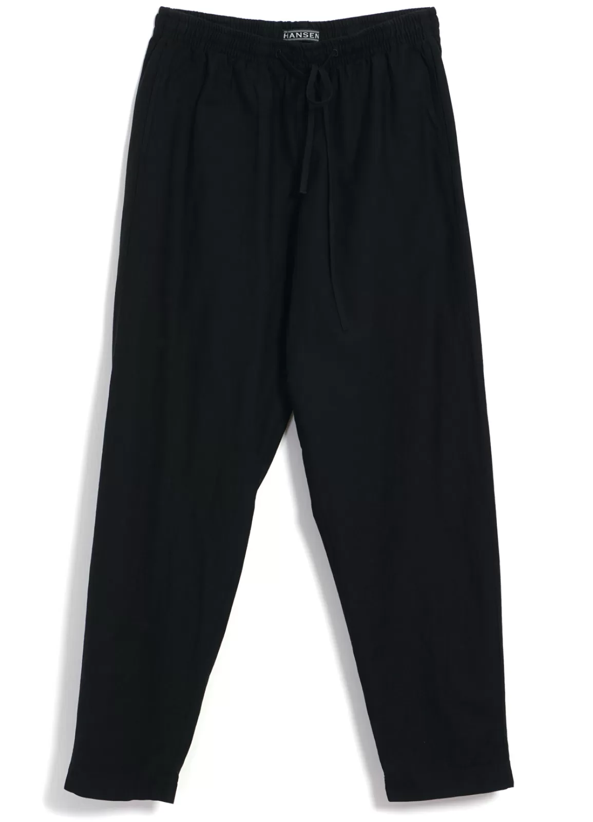 Store Jim | Casual Drawstring Trousers | Black Trousers