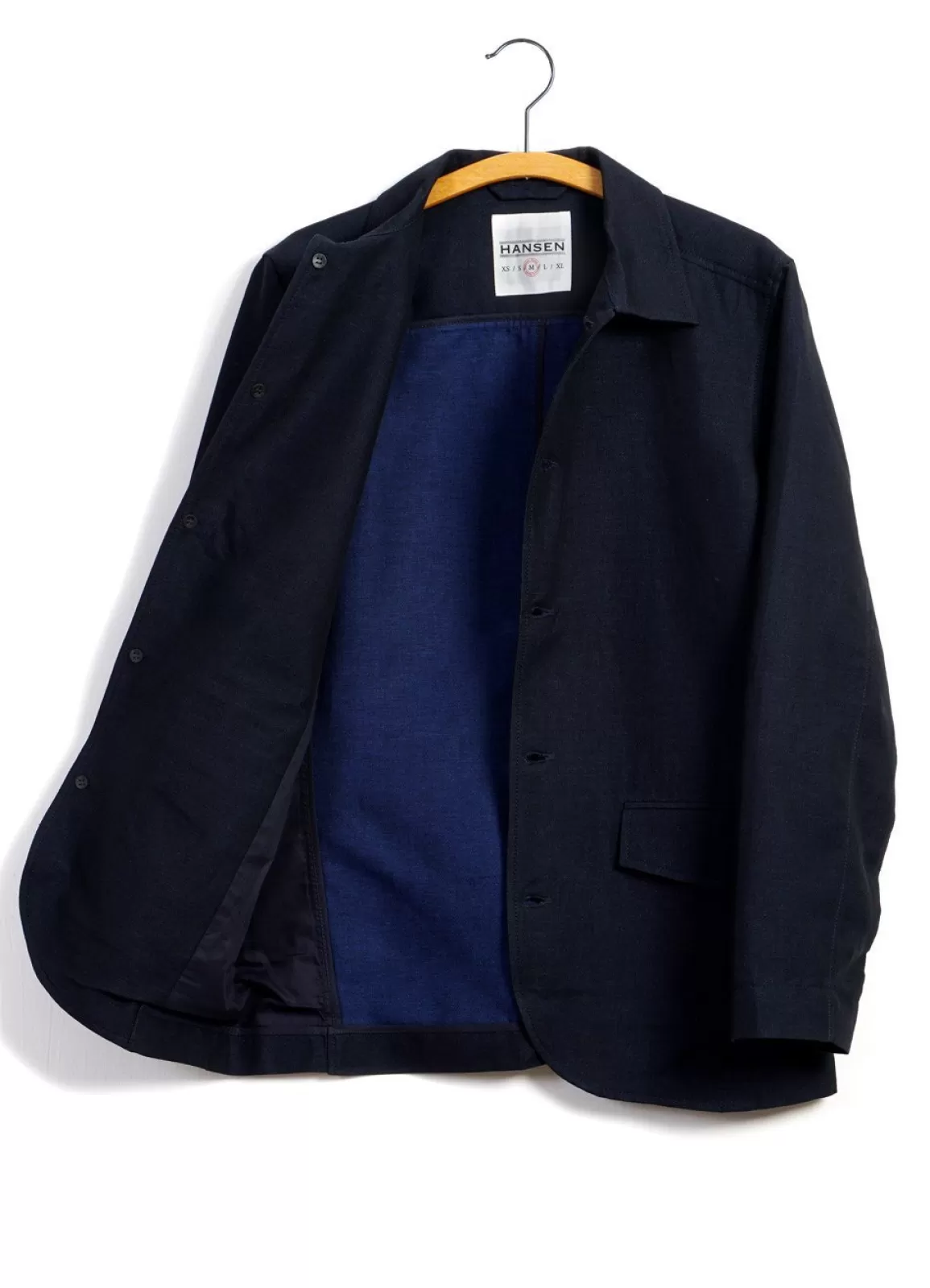 Outlet Johannes | Casual Blazer Jacket | 3-Tone Blue Suiting