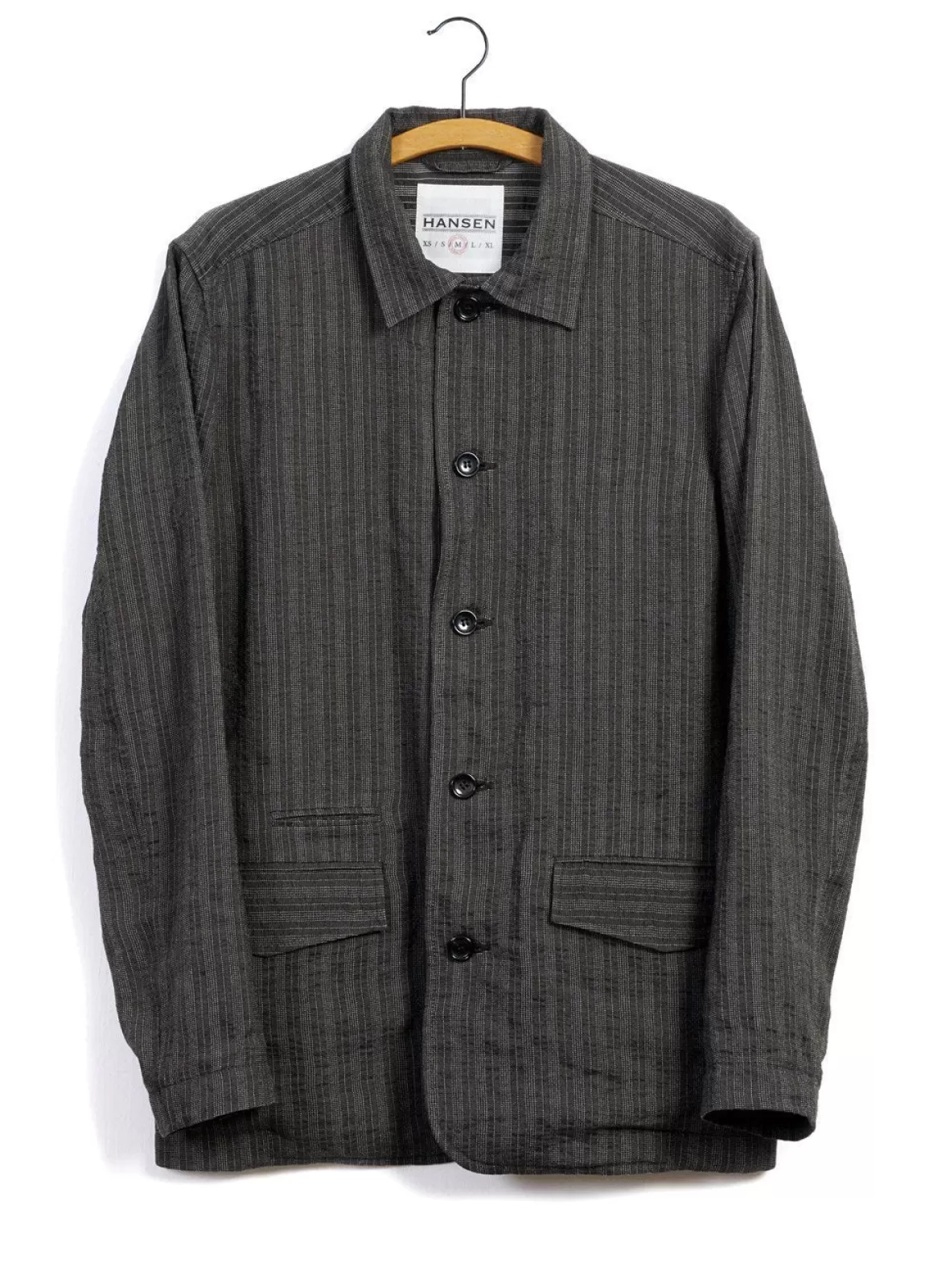 Sale Johannes | Casual Blazer Jacket | Taupe Stripes Suiting