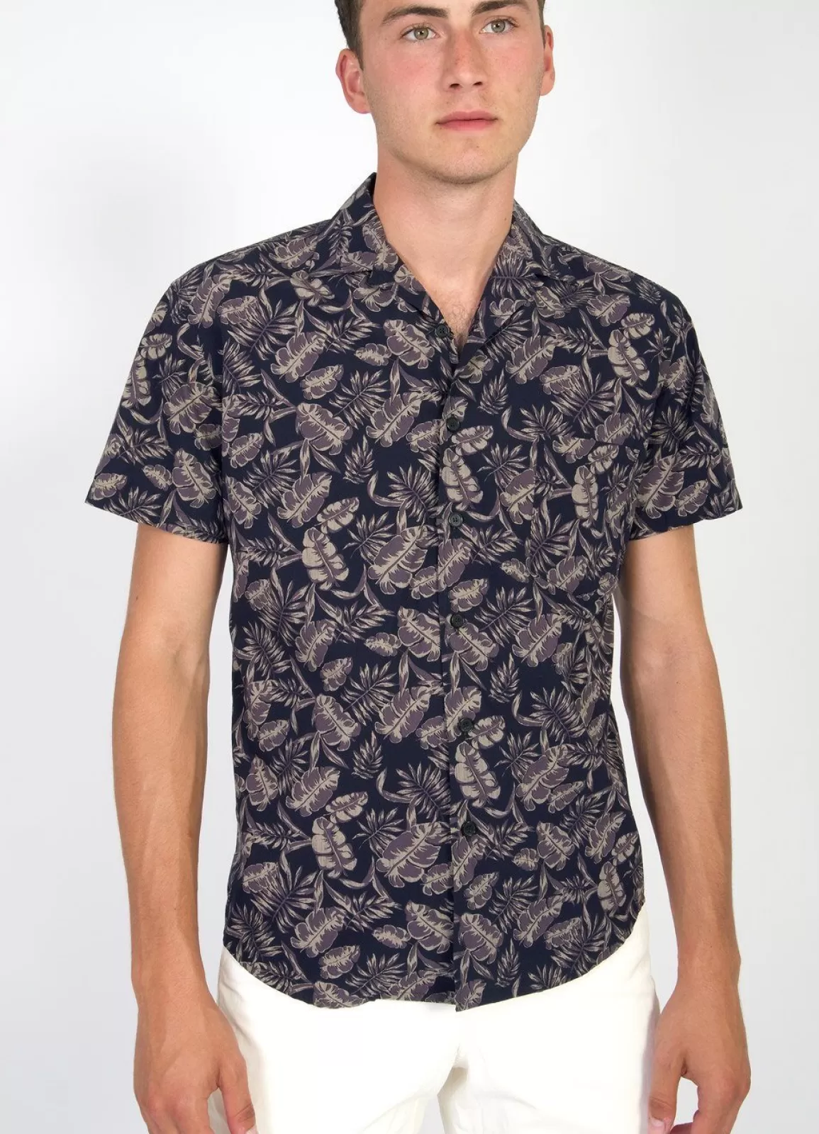 Cheap Jonny | Printed Short Sleeve Shirt | Jungleplant Shirts