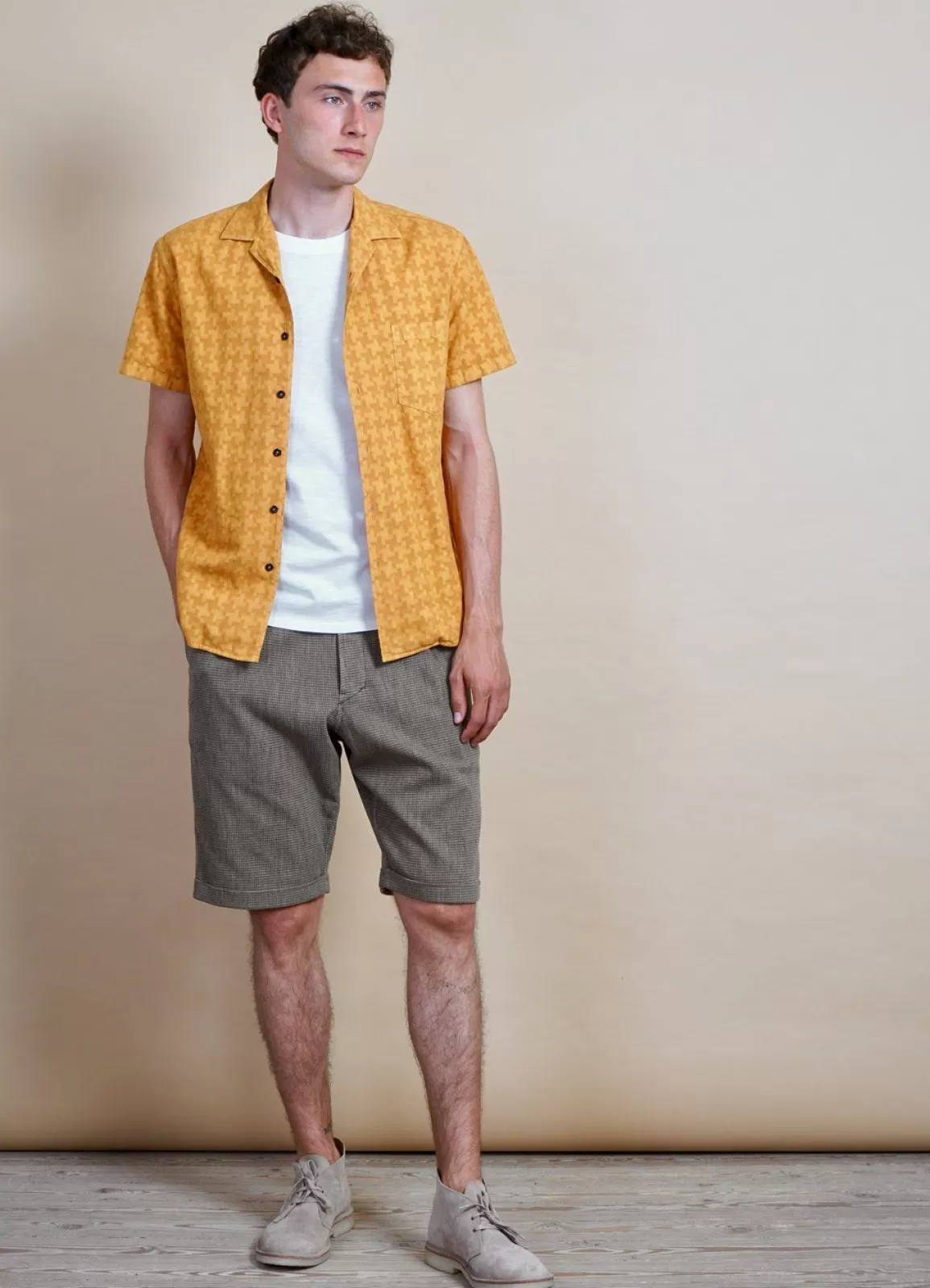 Best Sale Jonny | Short Sleeve Shirt | Gold Shirts