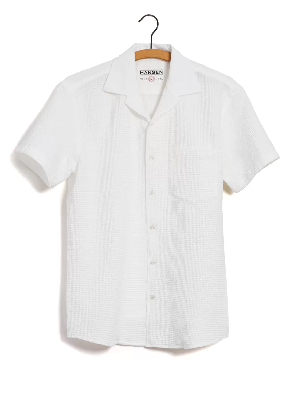 Sale Jonny | Short Sleeve Shirt | Waffle White Shirts