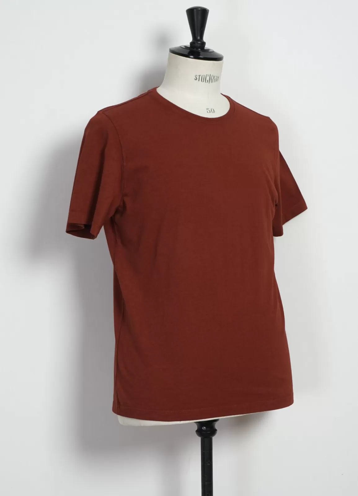 Fashion Julian | Crew Neck T-Shirt | Terracotta Jerseys