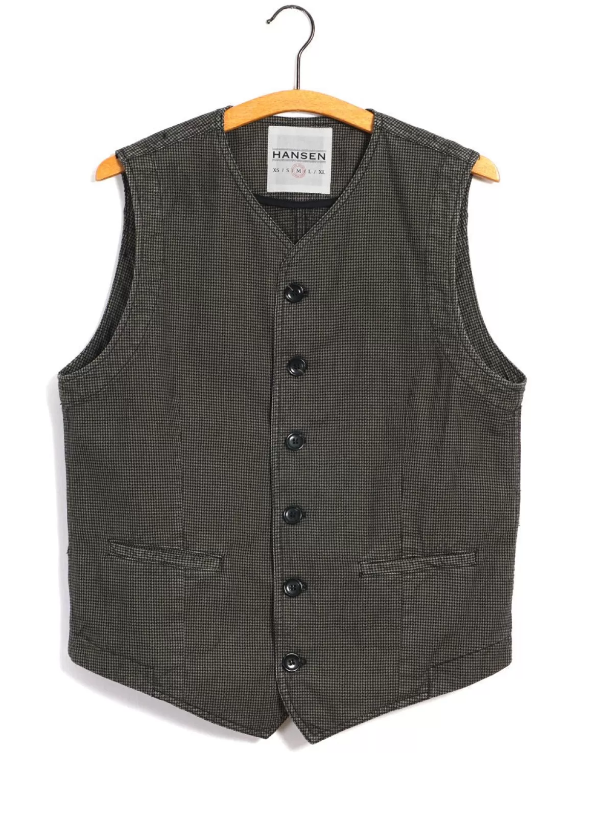 Sale Kaj | Casual Waistcoat | Black Sand Waistcoats