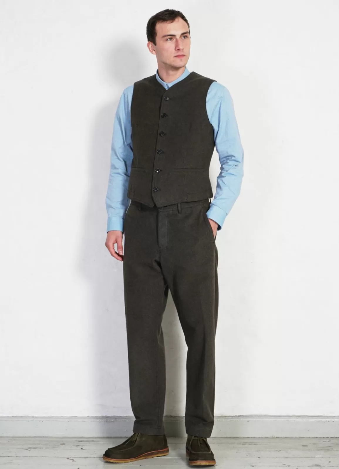 Clearance Kaj | Casual Waistcoat | Greenish Waistcoats