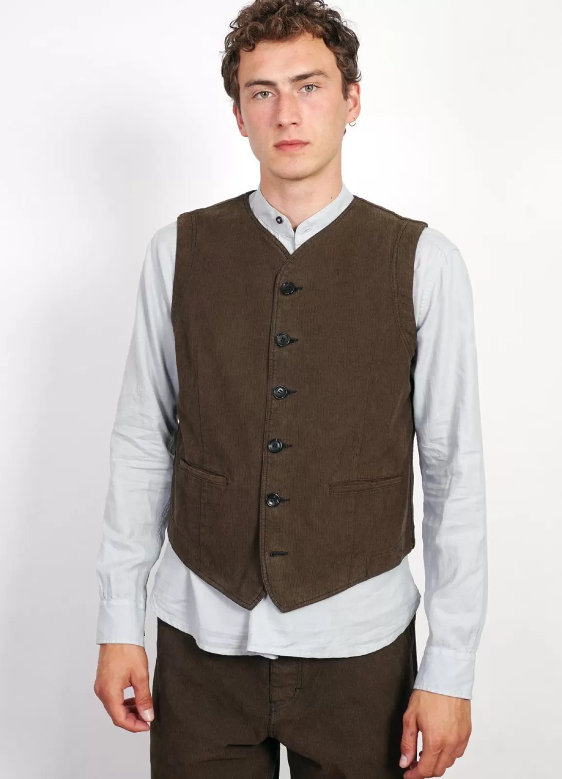 Online Kaj | Casual Waistcoat | Nut Waistcoats