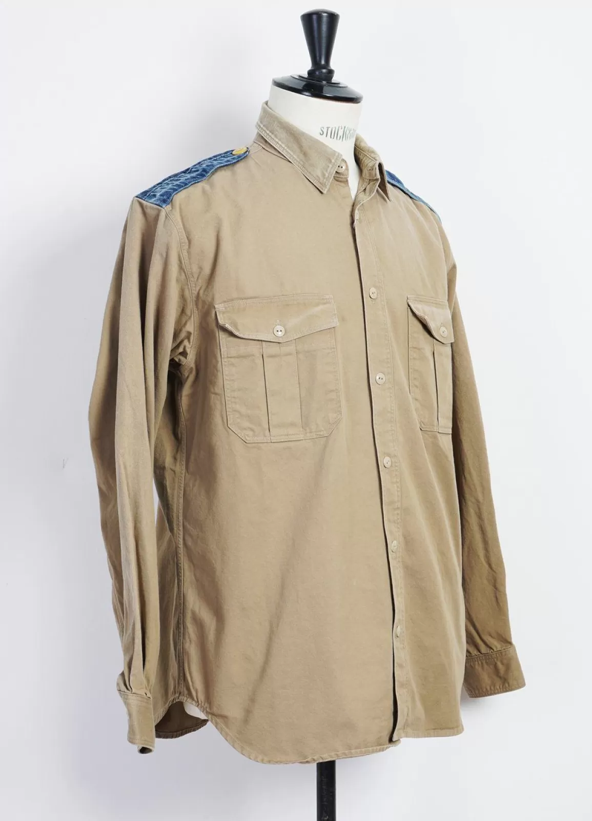 Flash Sale Kamoke | Chino Workshirt | Beige Shirts