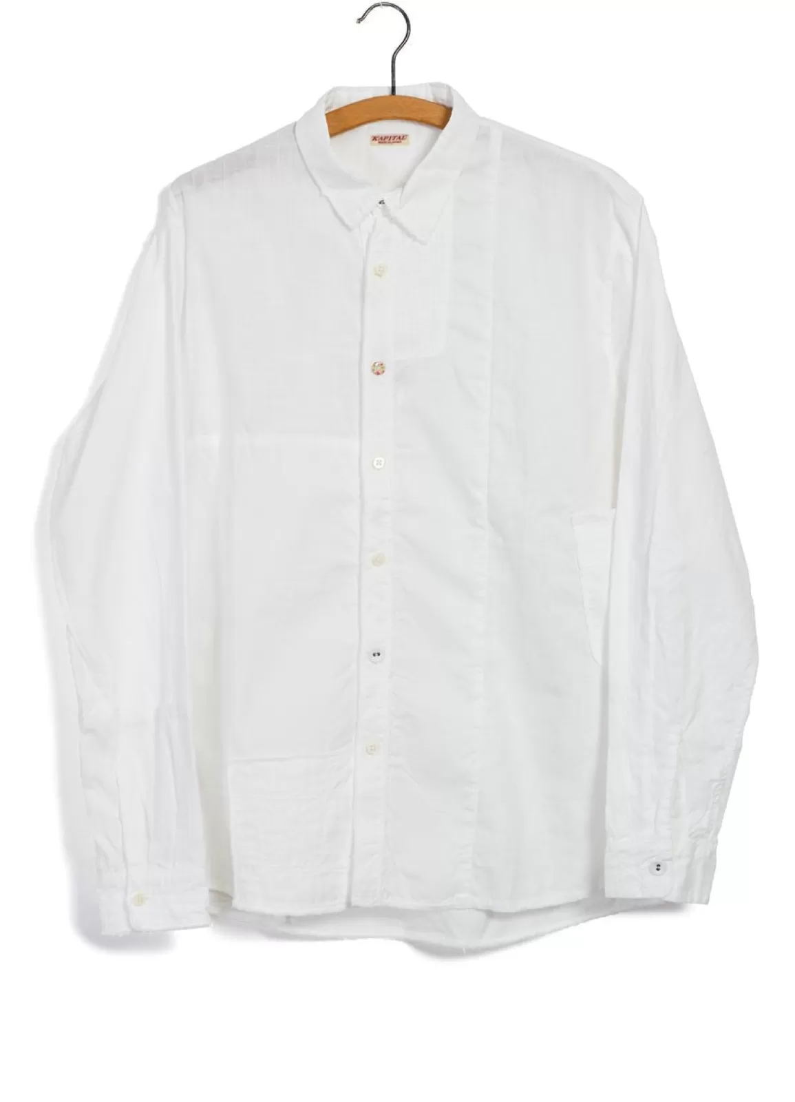 Fashion Katmandu | Patch Shirt | White Shirts