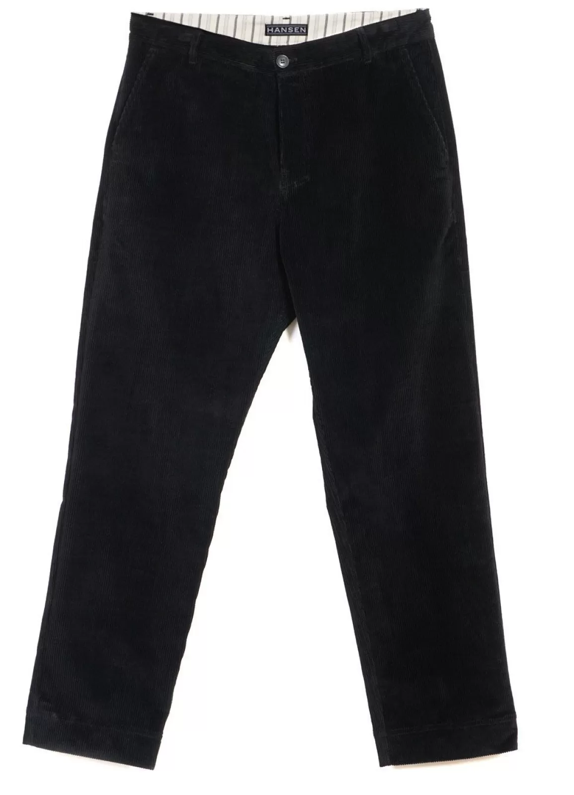 New Ken | Wide Cut Trousers | Black Suiting