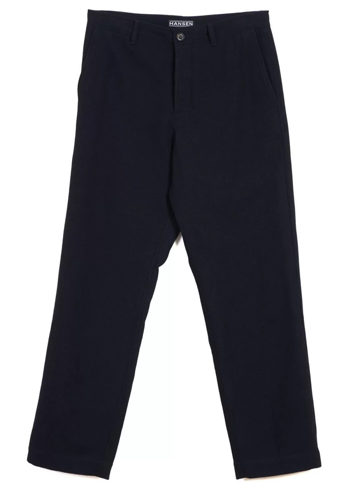 Shop Ken | Wide Cut Trousers | Deep Indigo Suiting