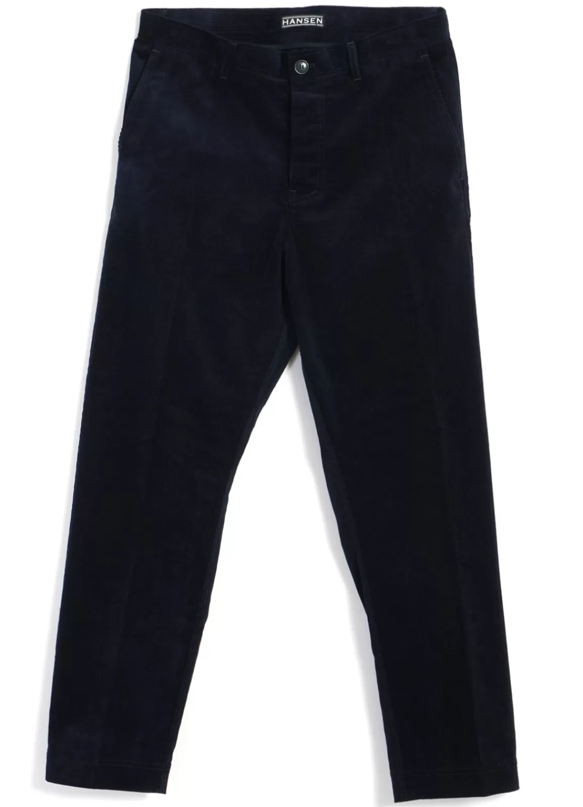 New Ken | Wide Cut Trousers | Fluid Navy Suiting