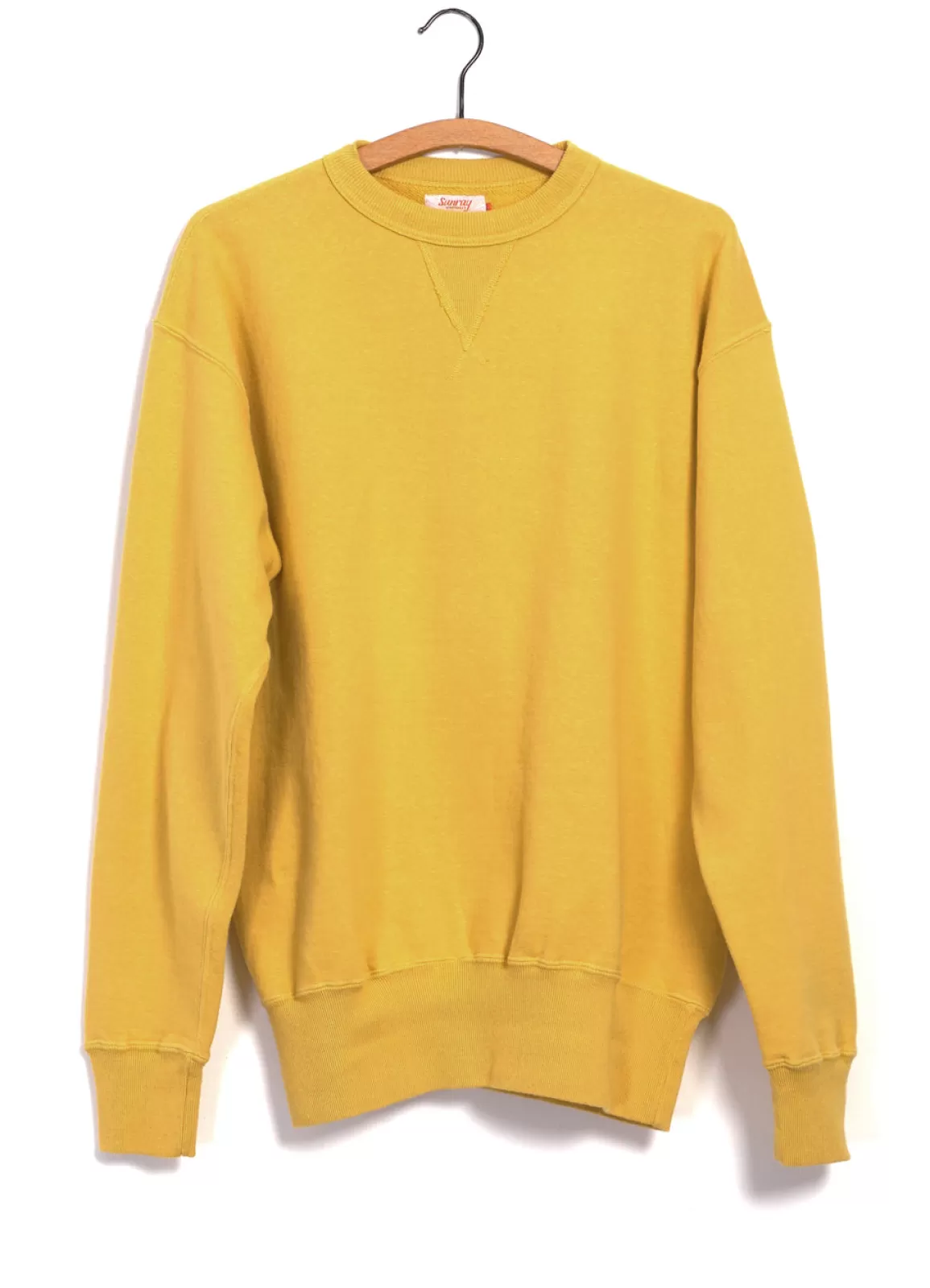 Best Sale Laniakea | Crew Neck Sweatshirt | Ceylon Yellow Jerseys