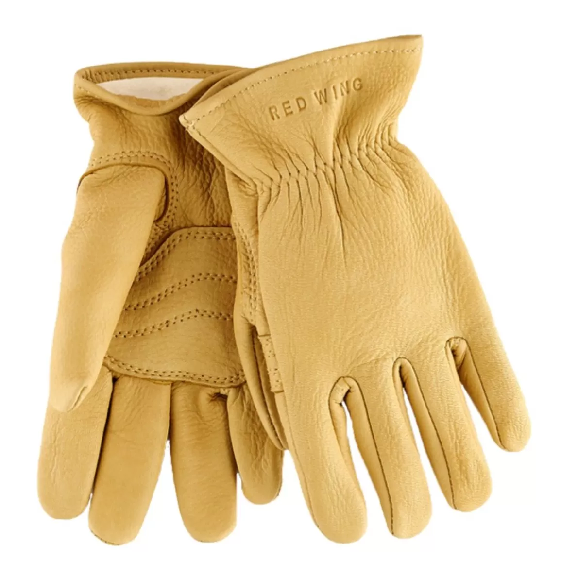 Hot Leather Glove | Lined Buckskin | Yellow Gloves