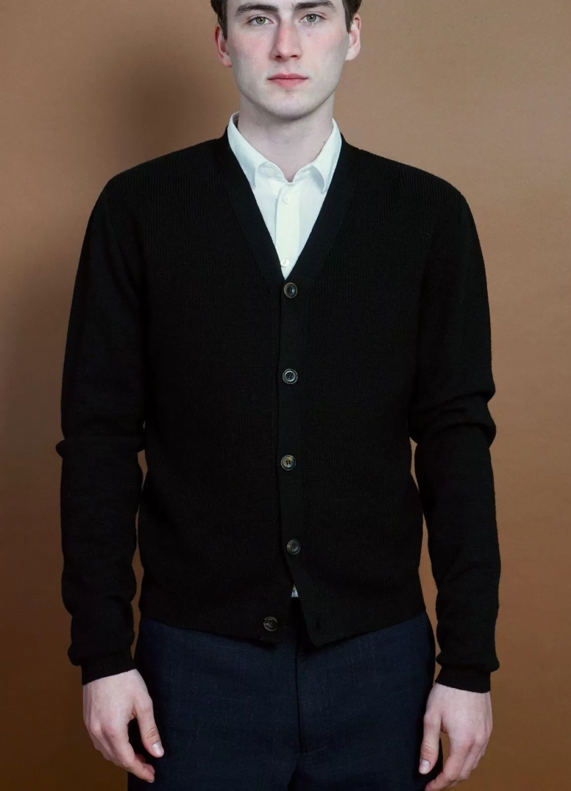 Discount Leon | Knitted Cardigan | Black Knitwear