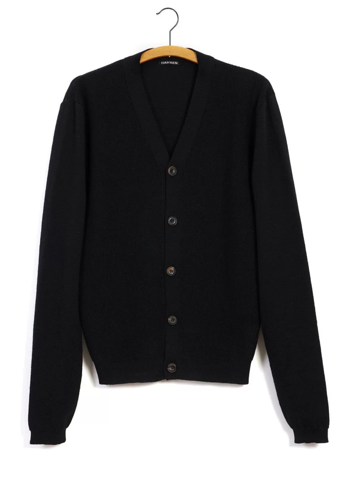 Discount Leon | Knitted Cardigan | Black Knitwear