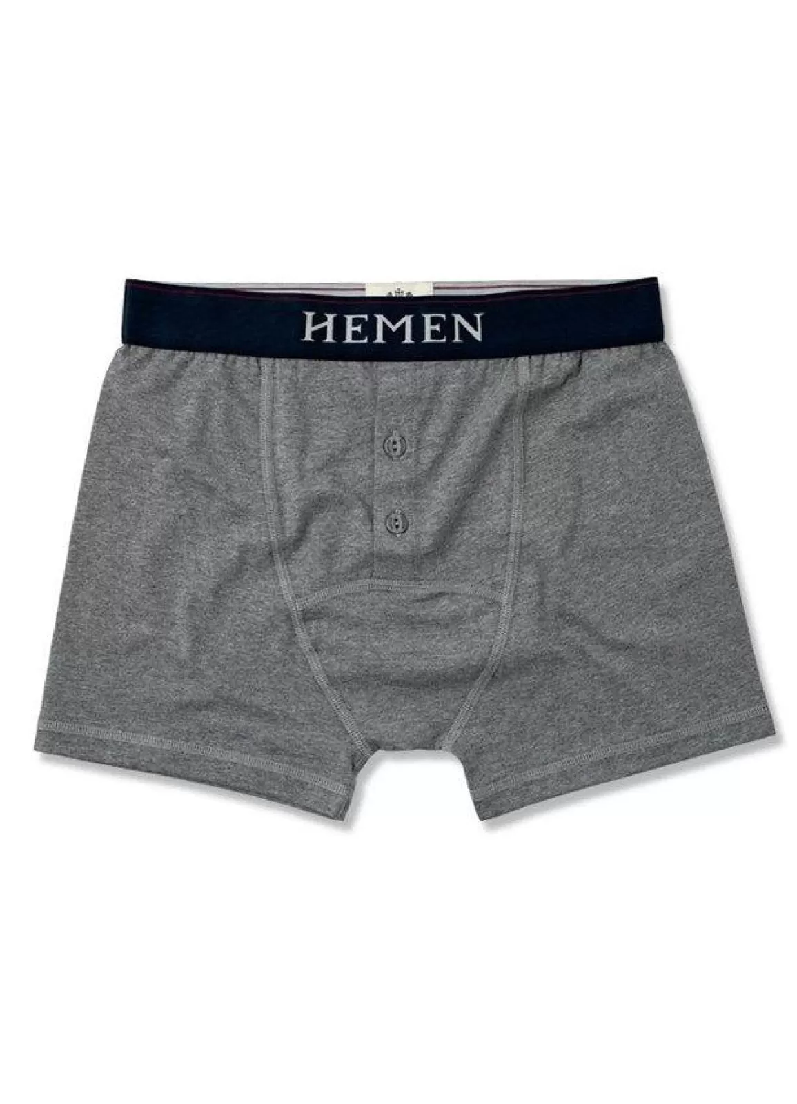 Cheap Lukan | Organic Boxer | Heather Grey Underwear