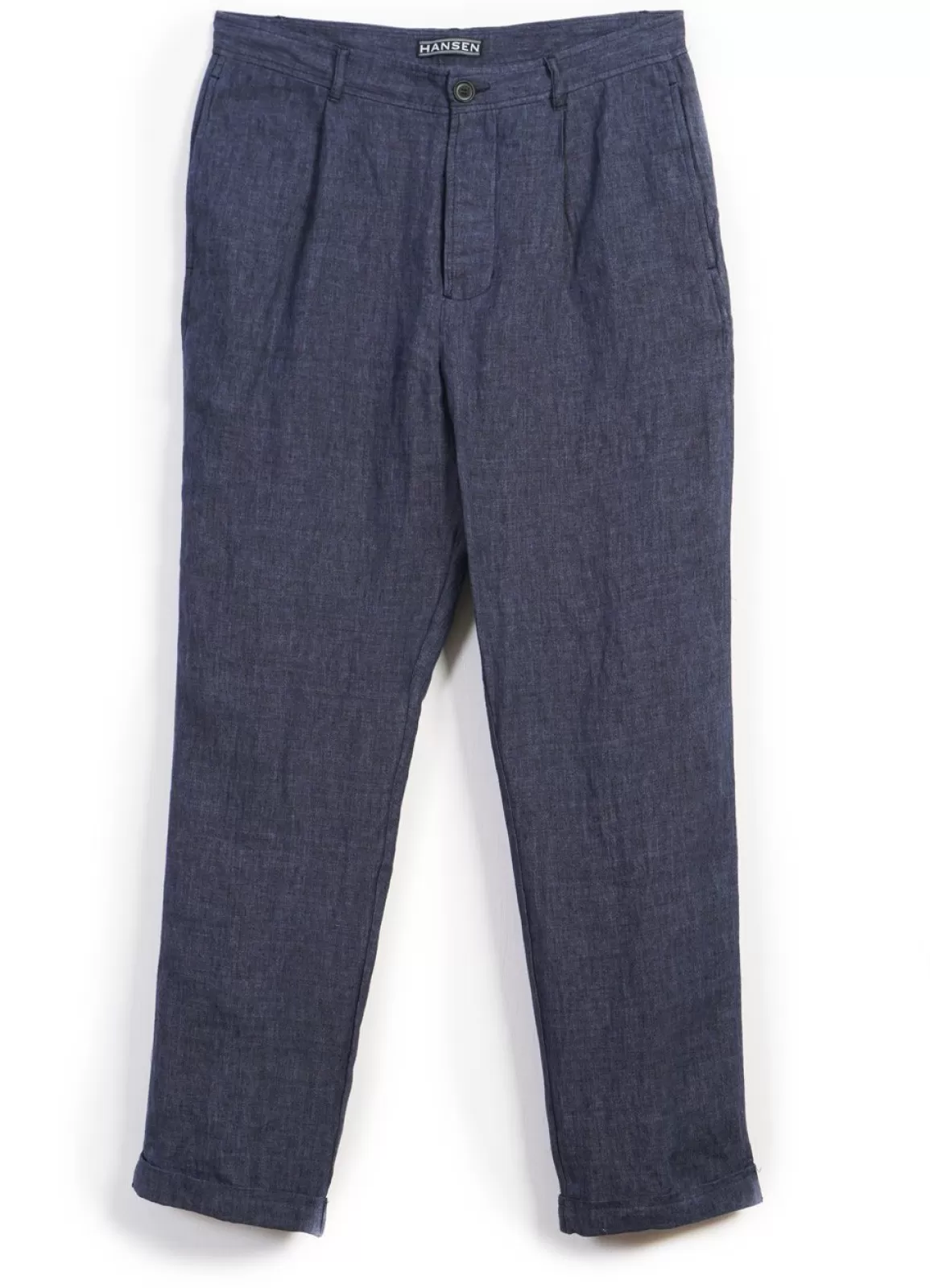 Online Mads | Loose Fit Trousers | Blue Delave Suiting