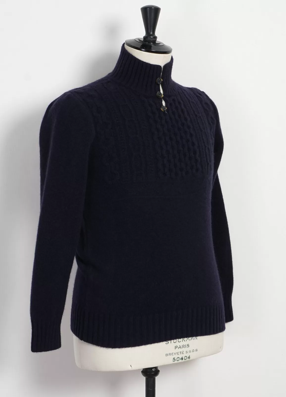 Hot Mairtin Beag | Merino Wool Button-Up Knit | Nocturne Knitwear