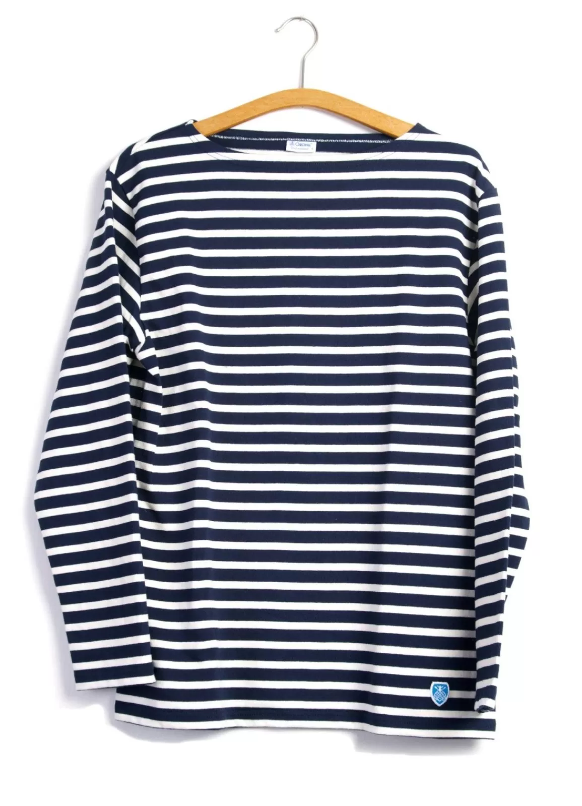 Store Marine Nationale | Striped T-Shirt | Marine Ecru Jerseys