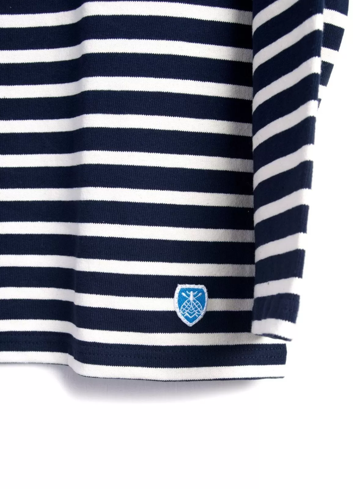 Store Marine Nationale | Striped T-Shirt | Marine Ecru Jerseys