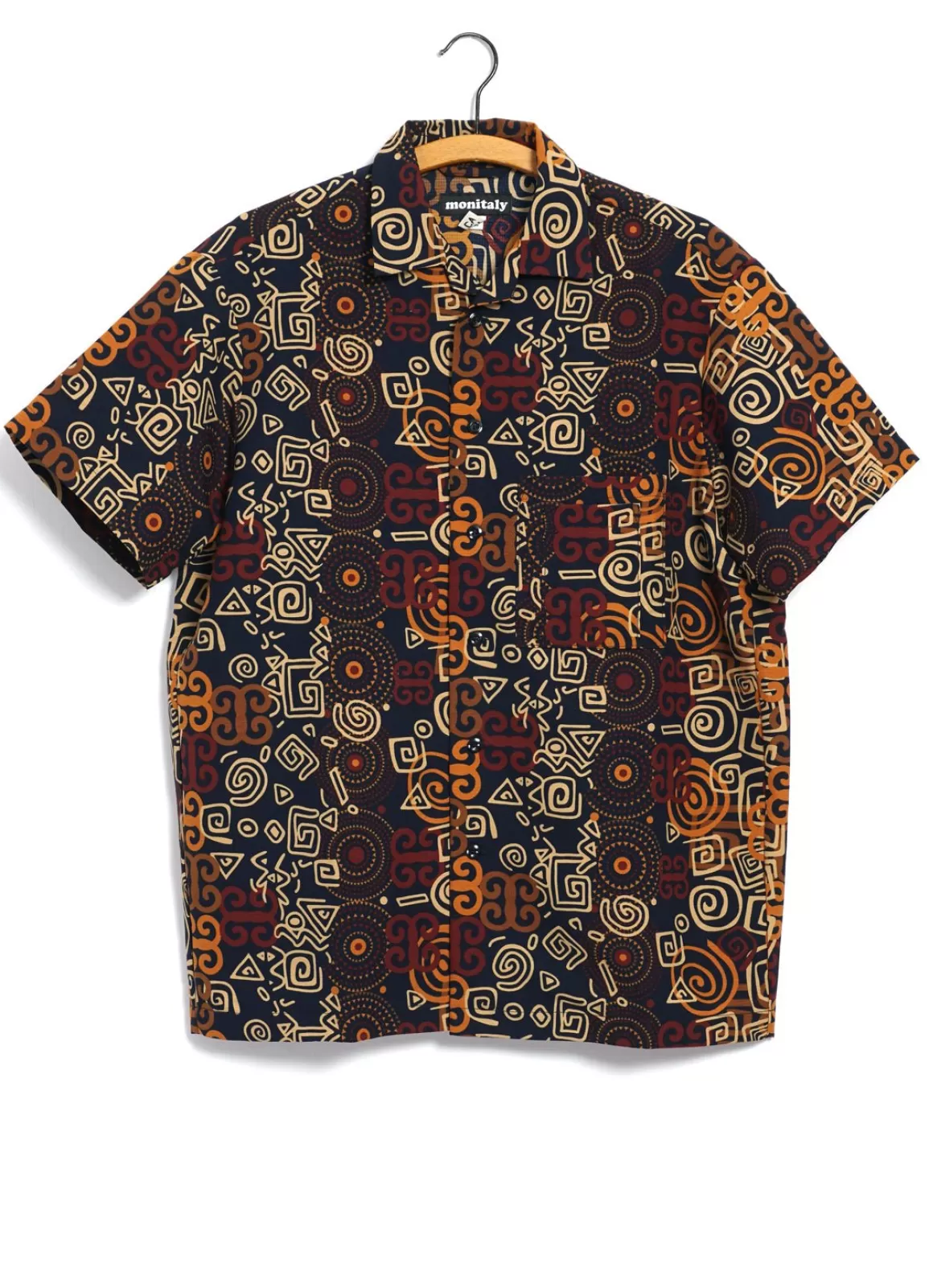 Flash Sale Mechanic Shirt | Shawn Print Short Sleeve Shirt | Multi Shirts