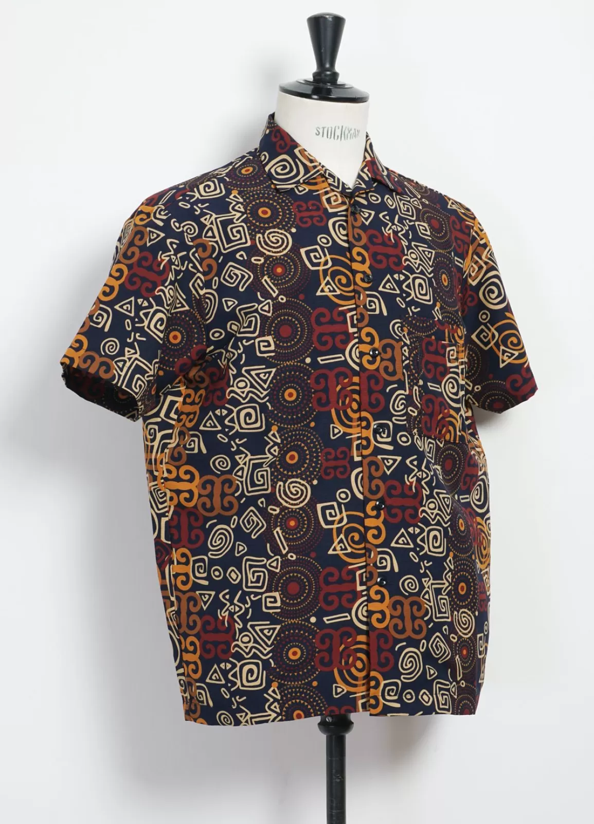 Flash Sale Mechanic Shirt | Shawn Print Short Sleeve Shirt | Multi Shirts