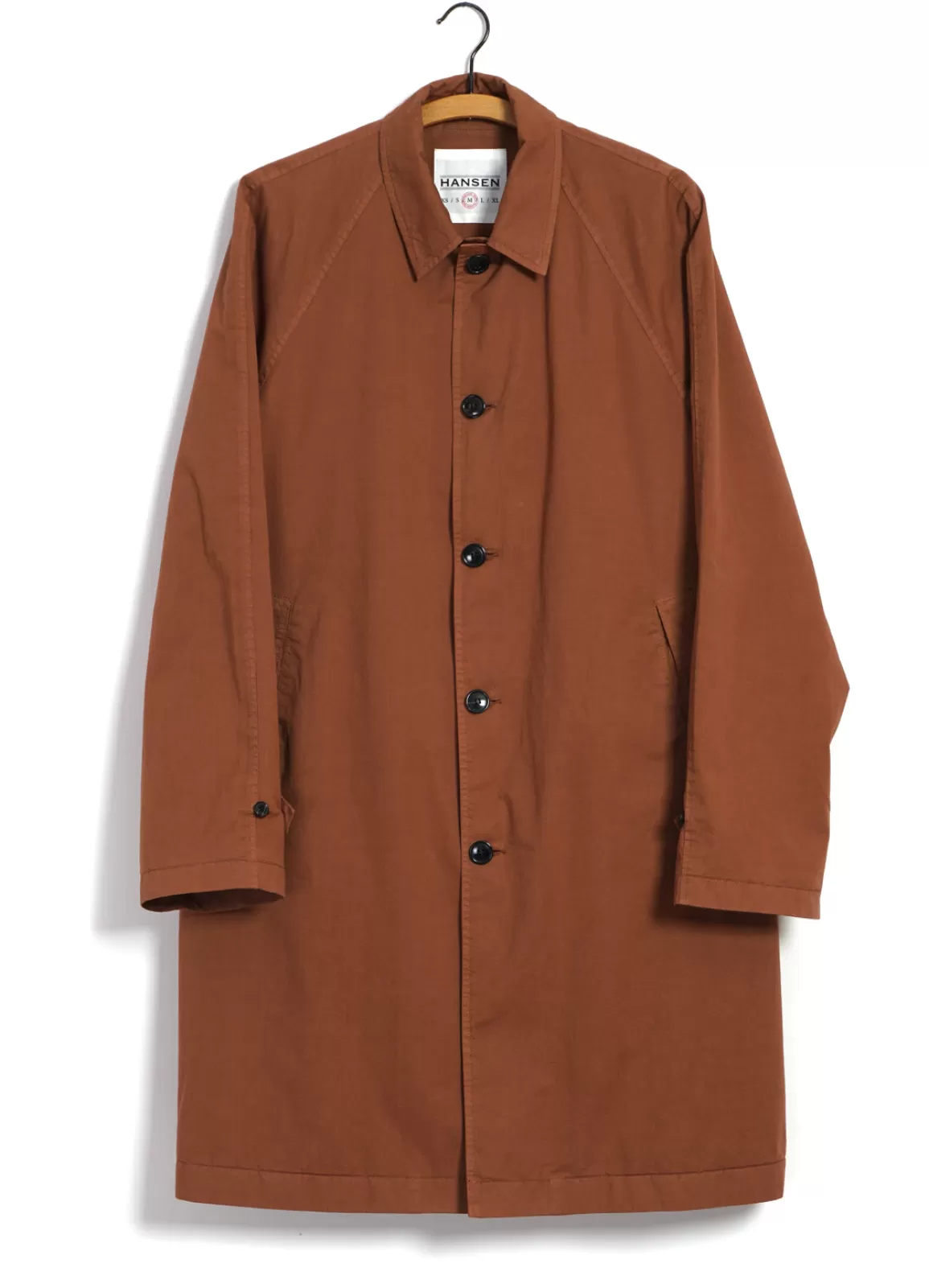 Discount Moritz | Long Windbreaker Coat | Copper Jacket & Coats