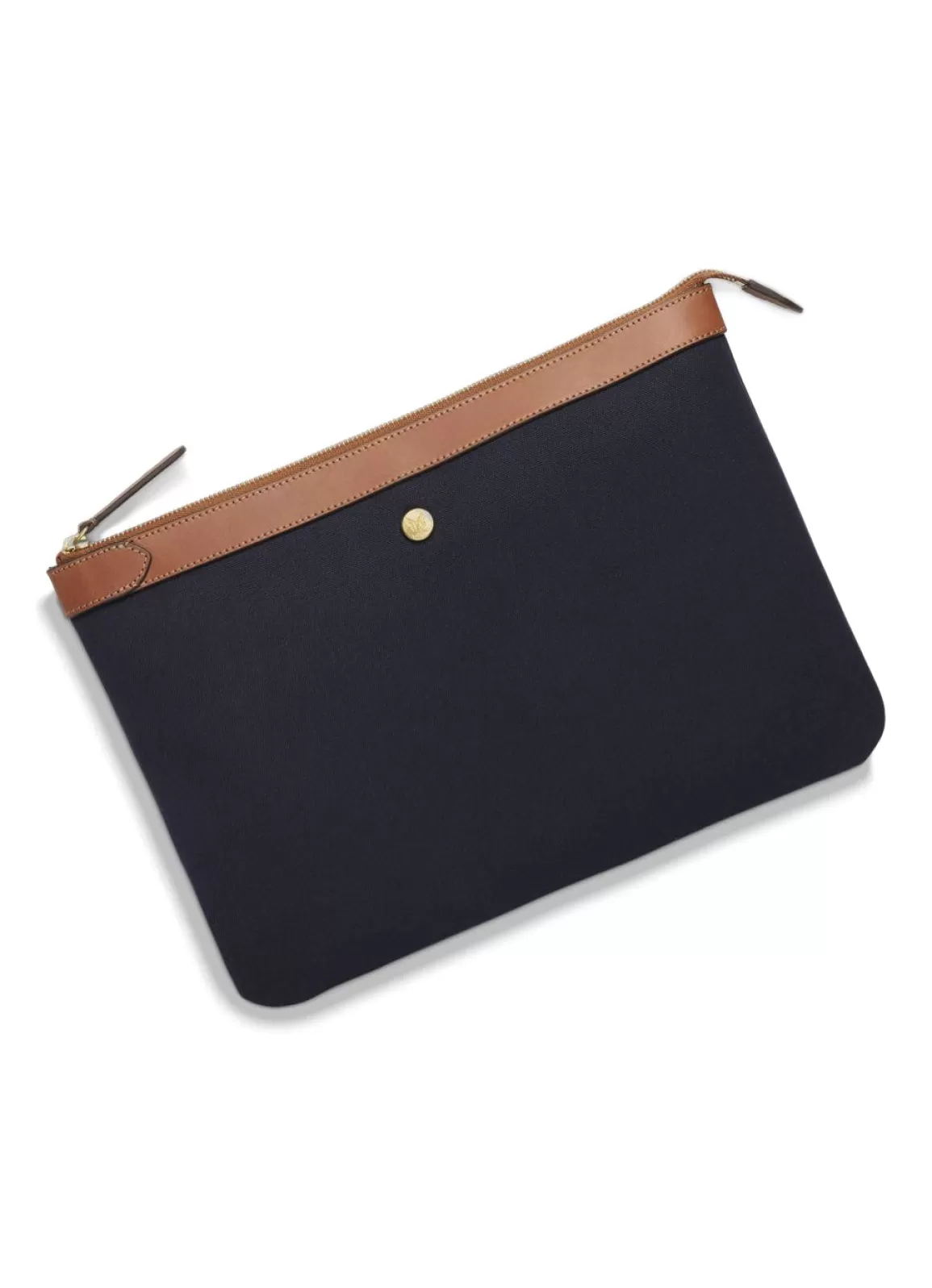 Best M/S Pouch Large | Midnight Blue/Cuoio Bags