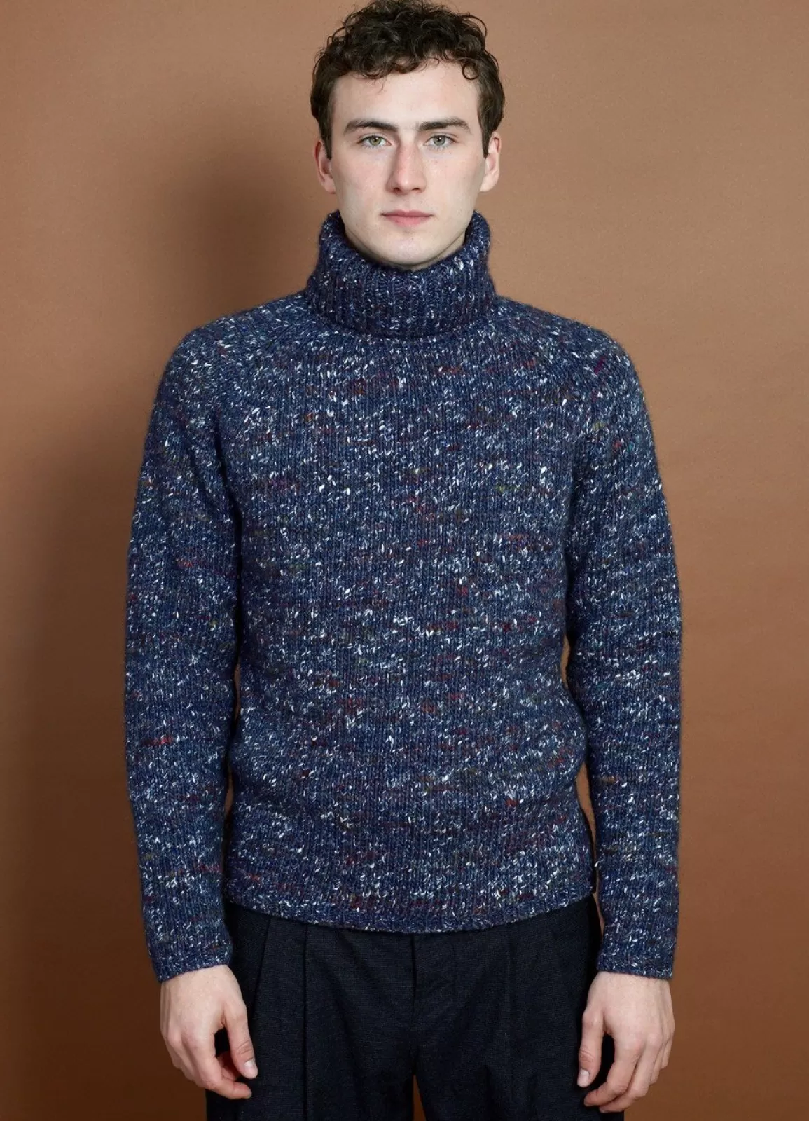 Outlet Nick | Chunky Knitted Sweater | Bluetweed Knitwear