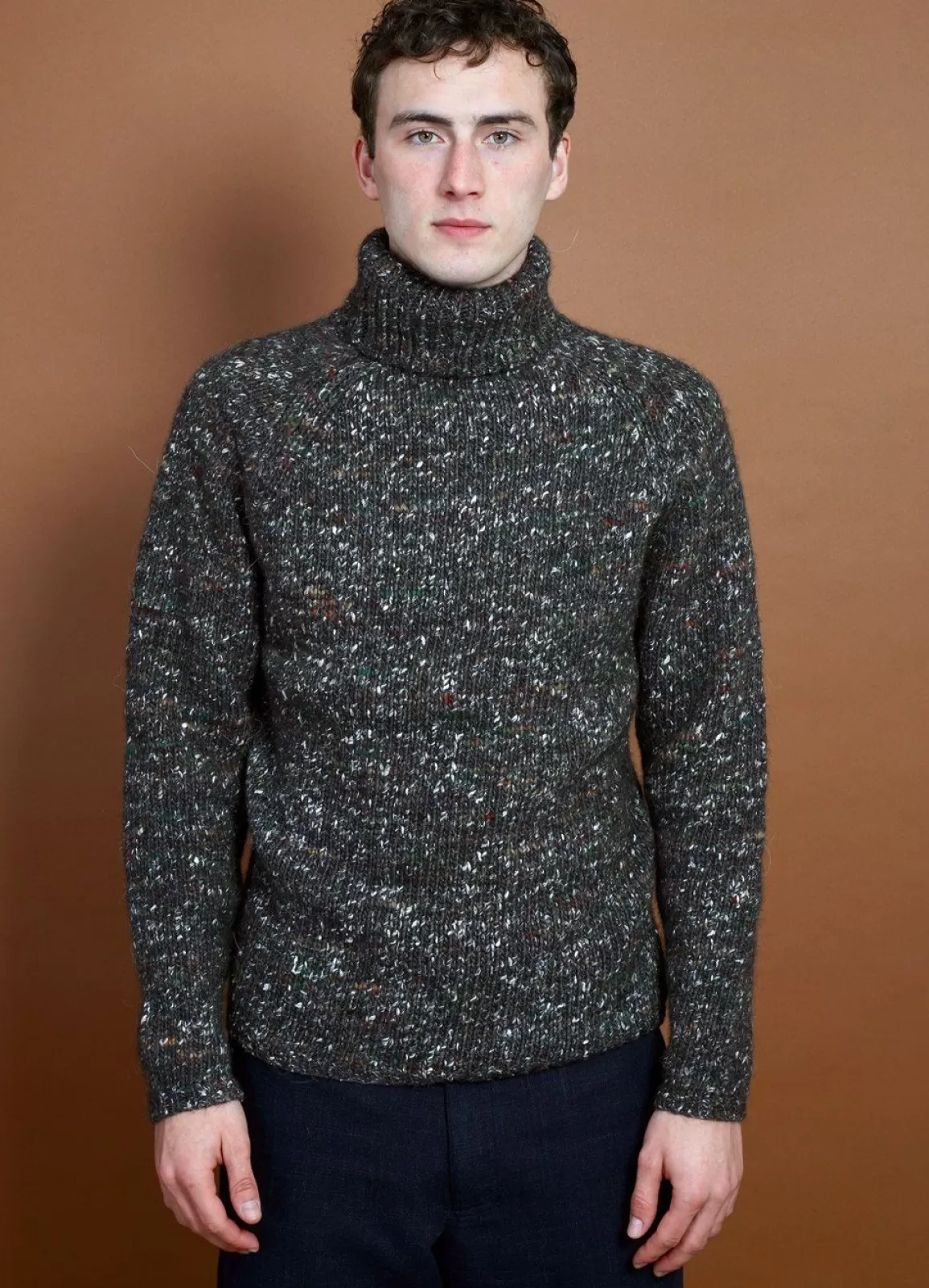 Outlet Nick | Chunky Knitted Sweater | Browntweed Knitwear