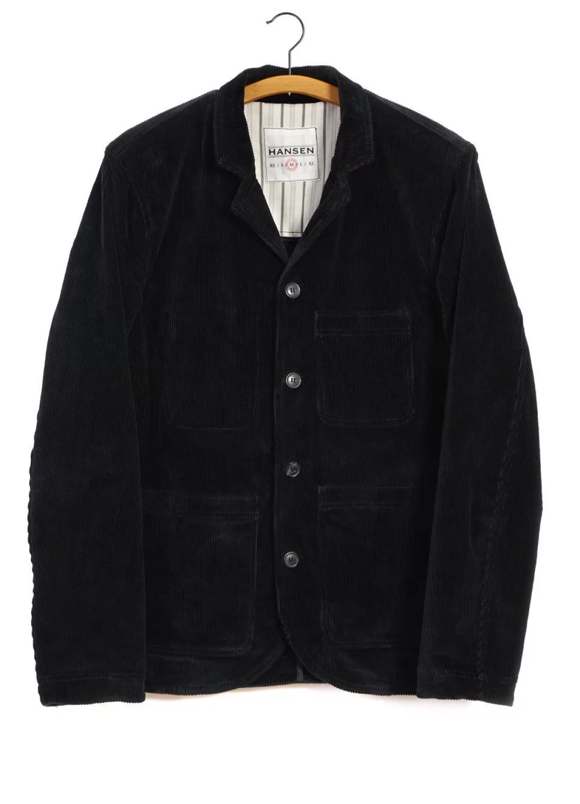 Fashion Nicolai | Informal Four Button Blazer | Black Blazers