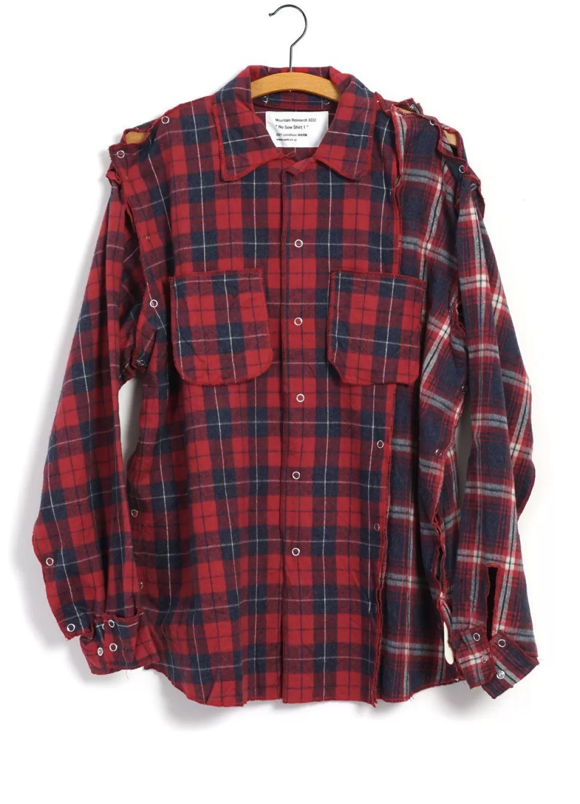 New No Sew Shirt | Red Checkered Shirts