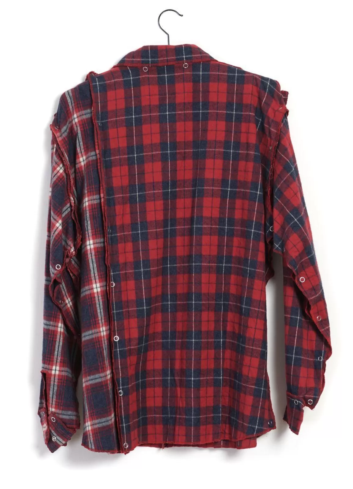 New No Sew Shirt | Red Checkered Shirts