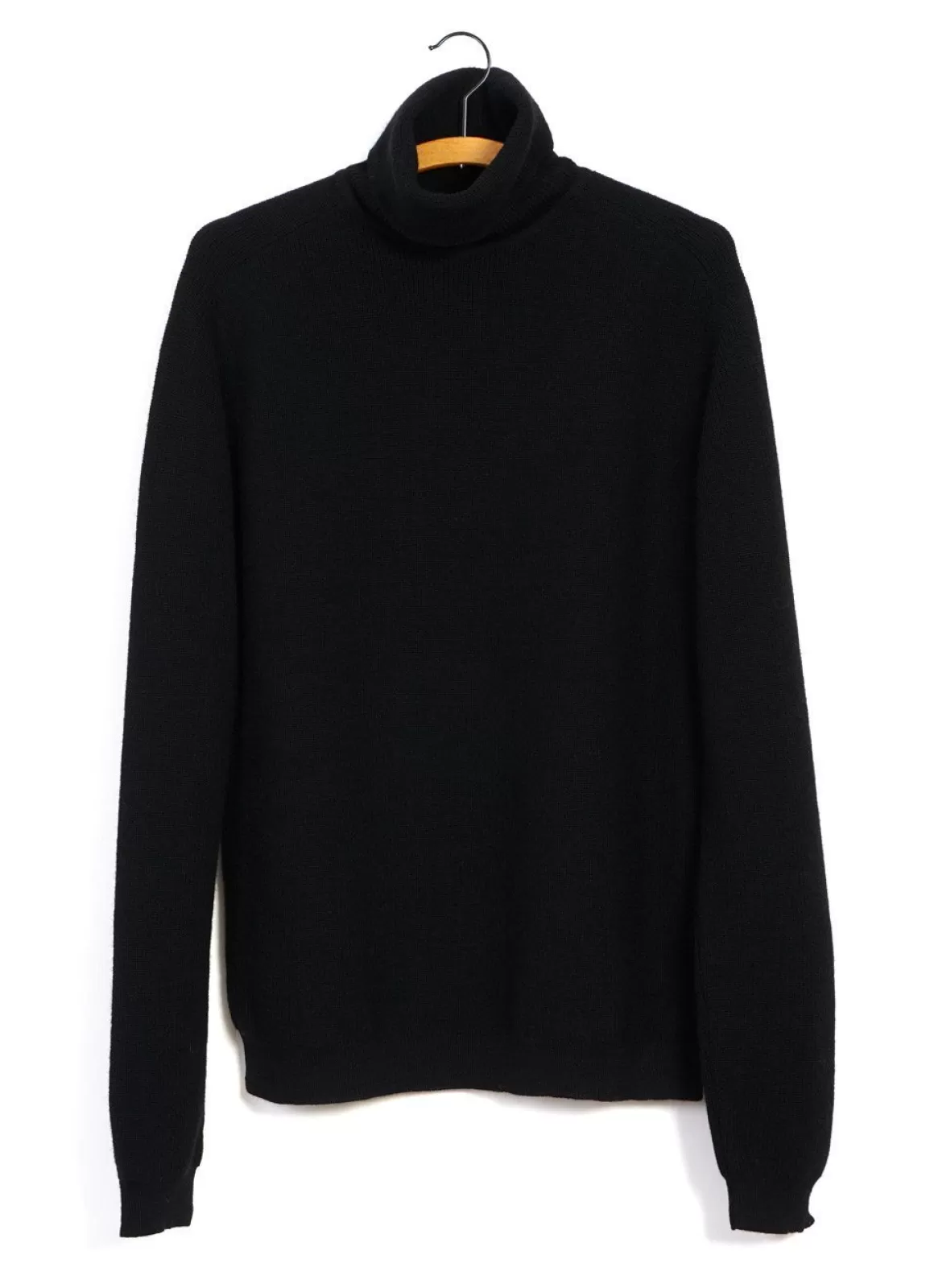 Hot Patrick | Knitted Turtleneck Sweater | Black Knitwear