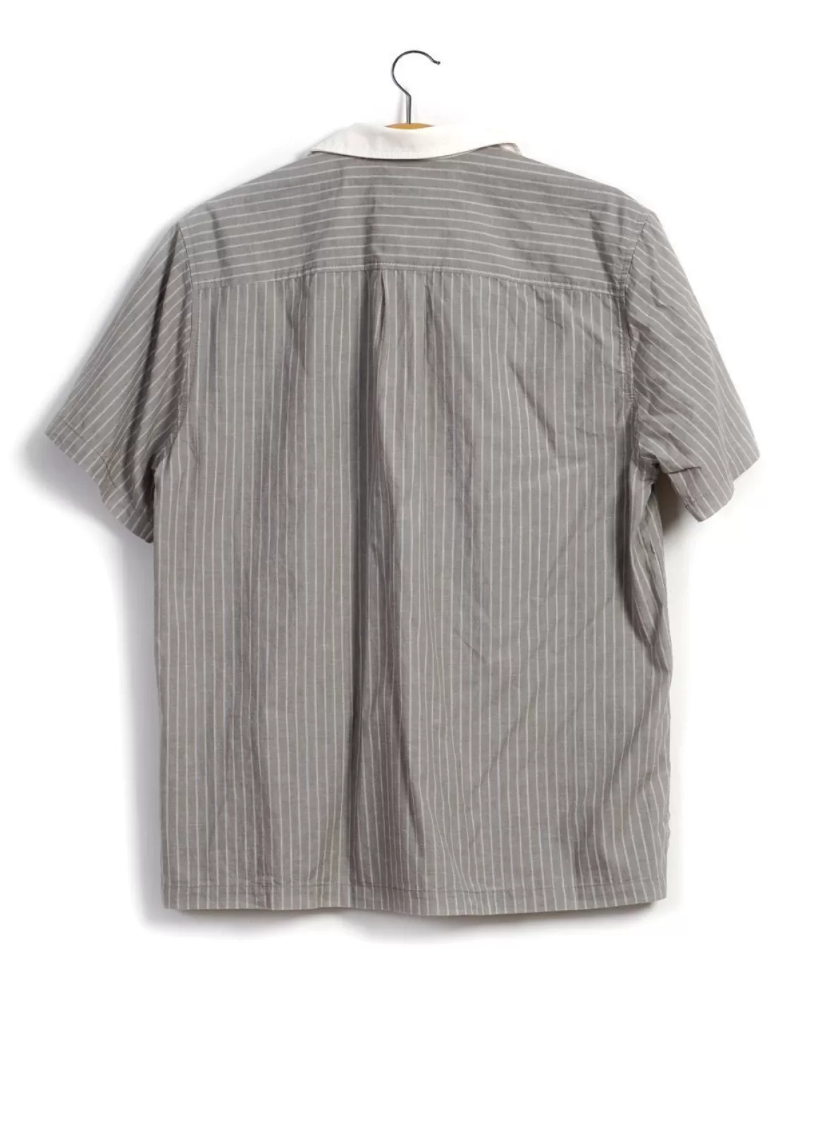 Fashion Phillip | Short Sleeve Pull-On Shirt | Stripe/Nature Shirts