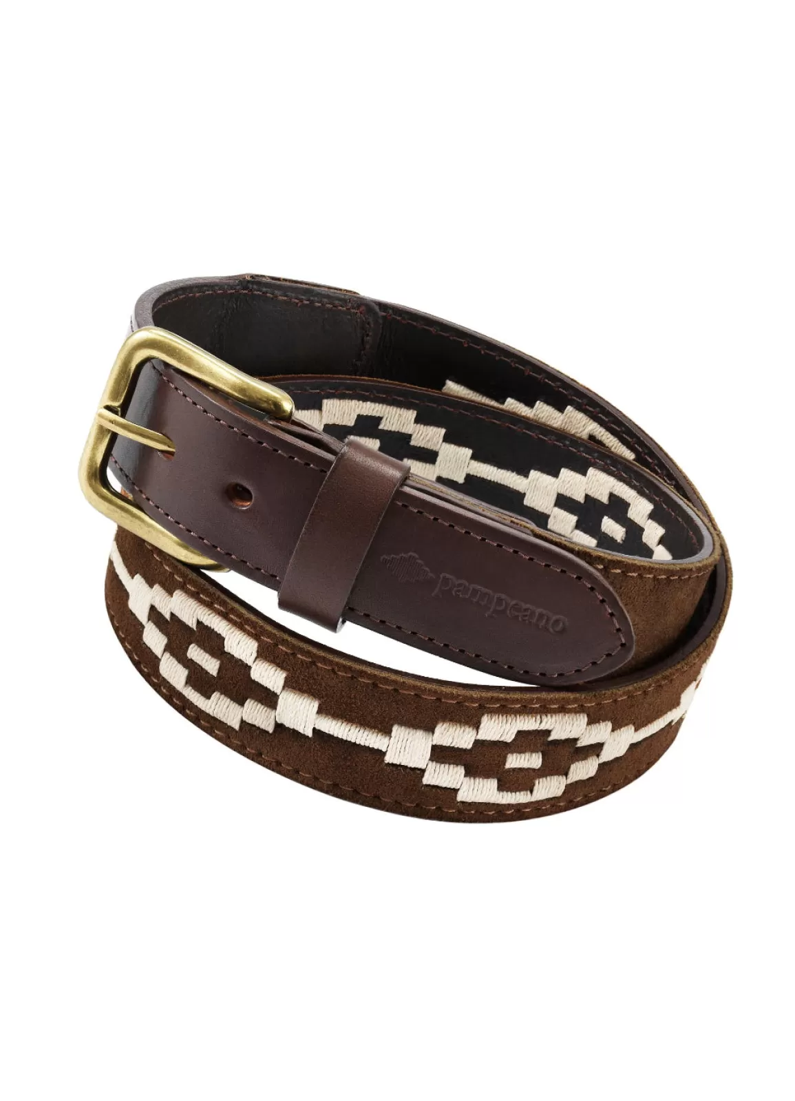 Cheap Polo Belt | Confianza | Brown Suede Belts