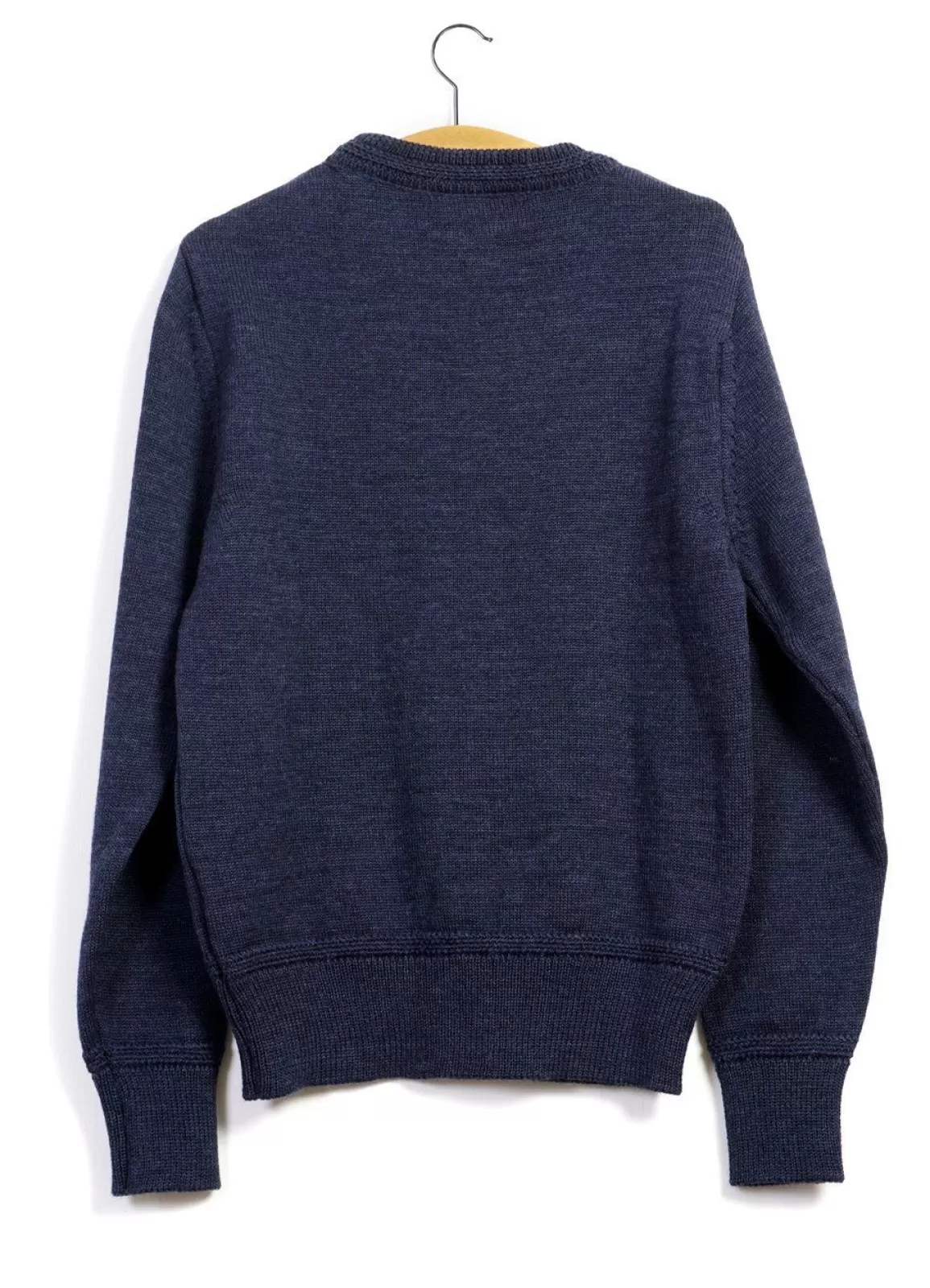 Outlet Ragnar | Knitted Wool Sweater | Blue Knitwear