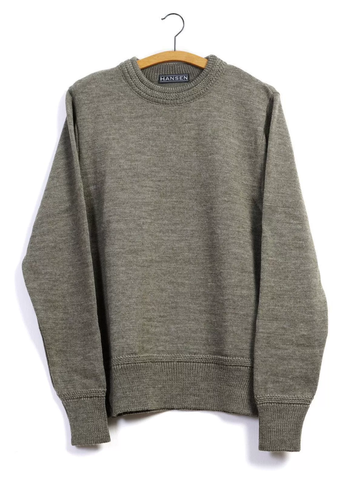 Sale Ragnar | Knitted Wool Sweater | Hunter Knitwear