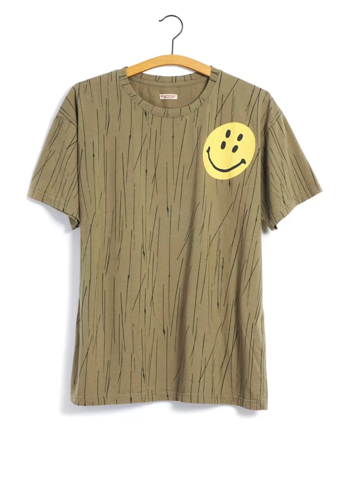 Outlet Rain Camo Rain Smile | Jersey Crew T | Khaki Jerseys