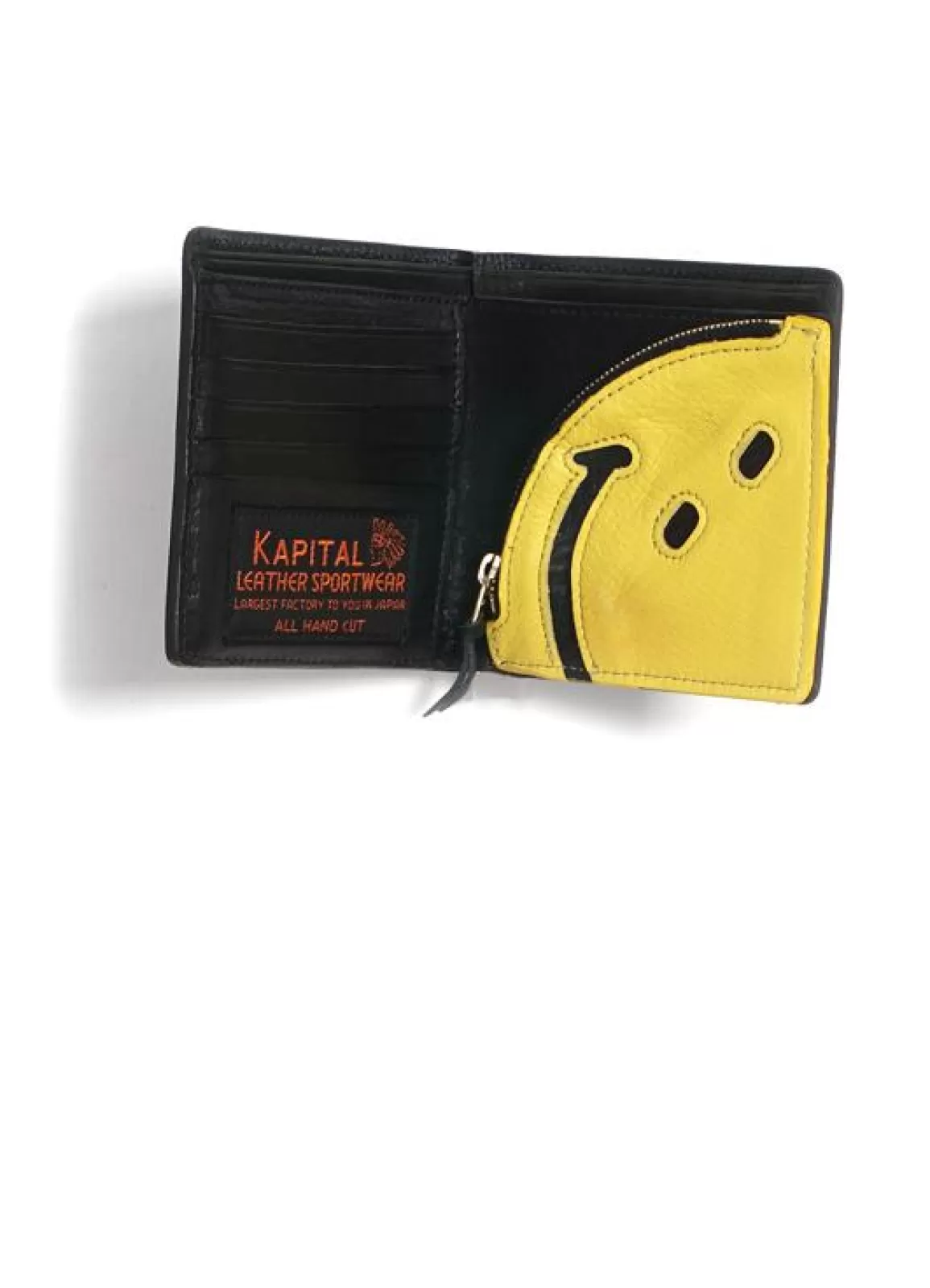 Hot Rain Smile | Leather Wallet | Black Wallets