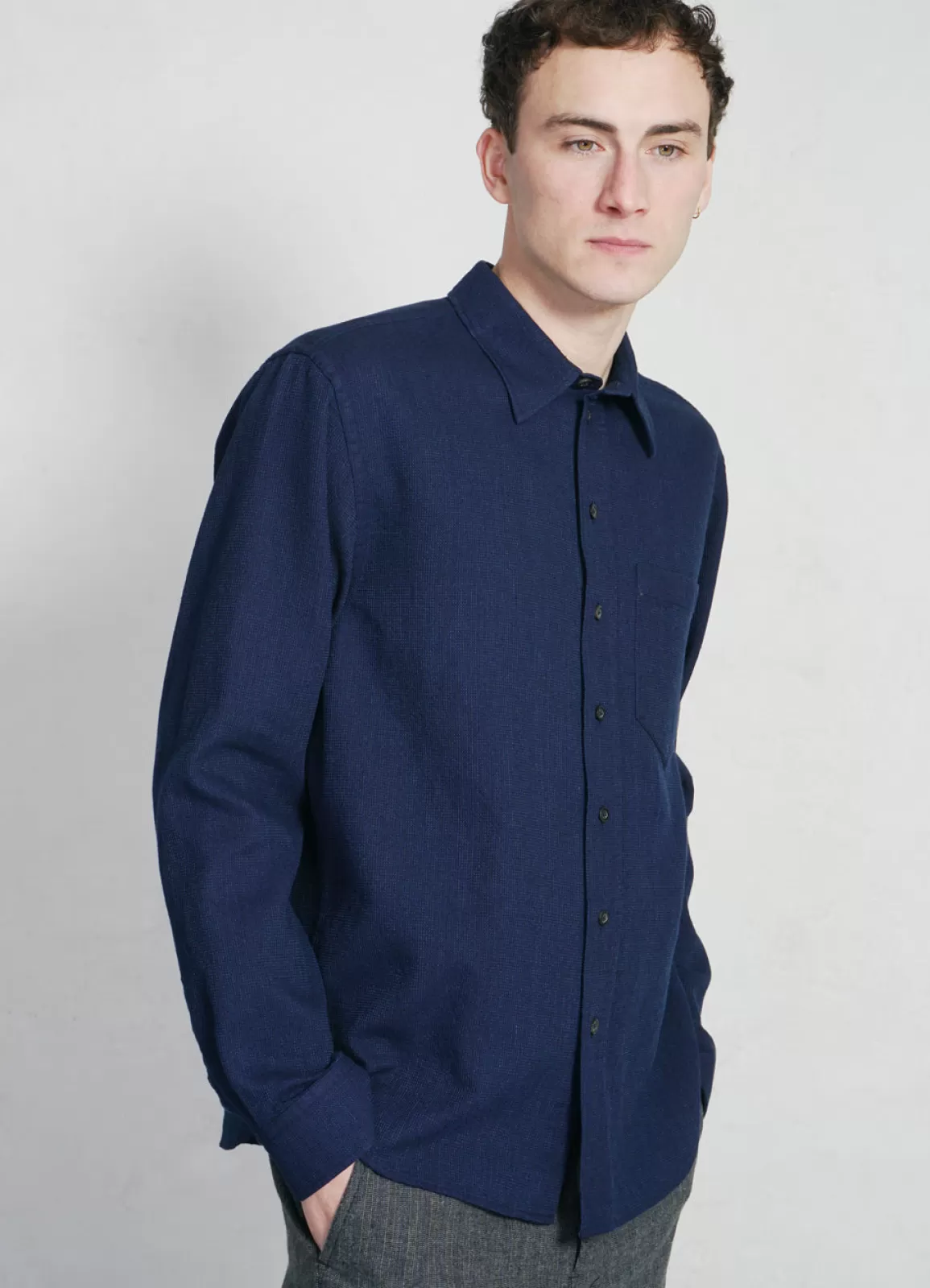 Hot Raymond | Relaxed Classic Shirt | Indigo Shirts