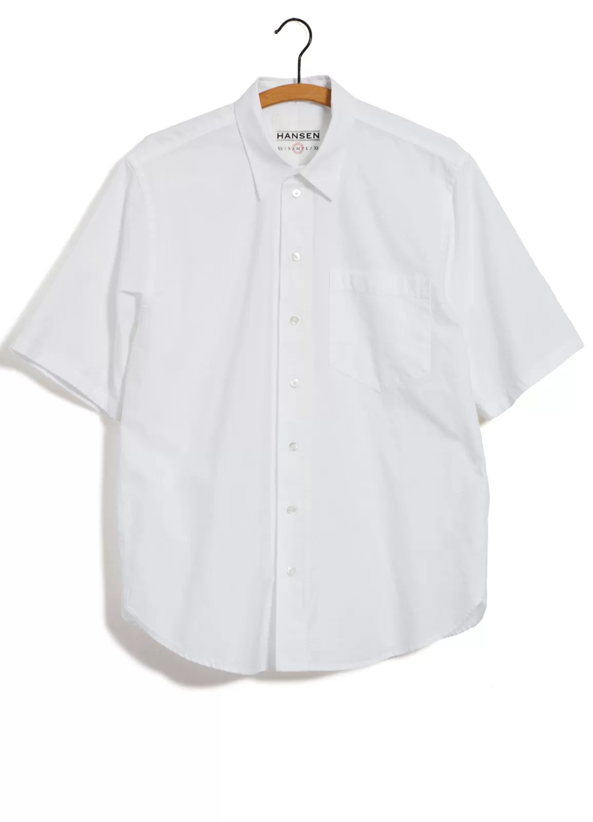 Best Sale Reidar | Loose Fit Short Sleeve Shirt | White Shirts