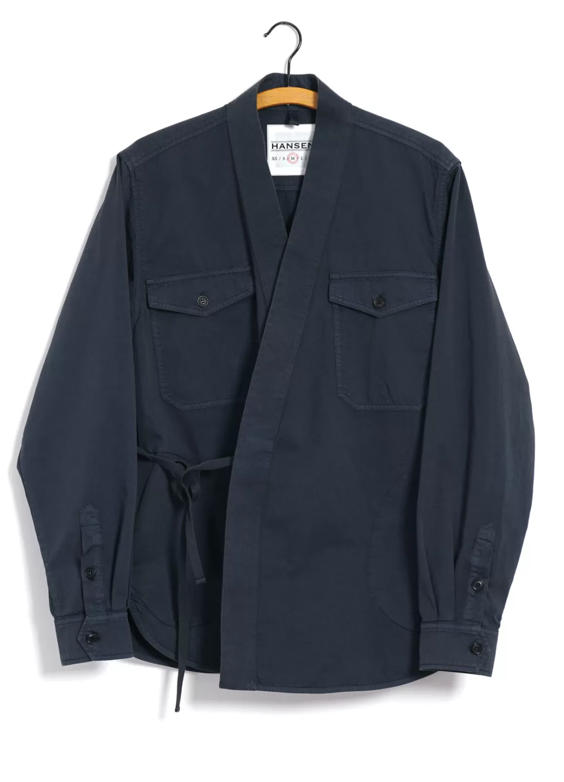 Hot Remy | East & West Shirt Jacket | Blue Grey Jacket & Coats