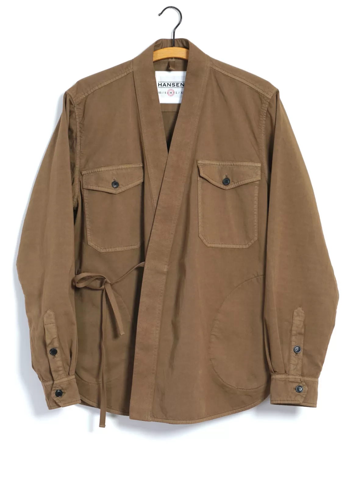 New Remy | East & West Shirt Jacket | Camel Jacket & Coats