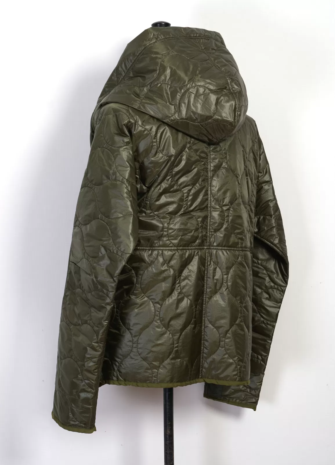 Discount Ring Coat | Quilted Nylon Jacket | Khaki Jacket & Coats