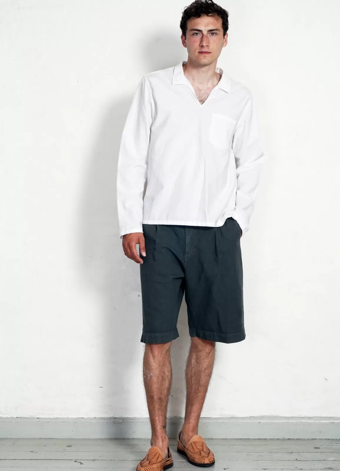 Cheap Robin | Super Wide Pleated Shorts | Oxidized Trousers