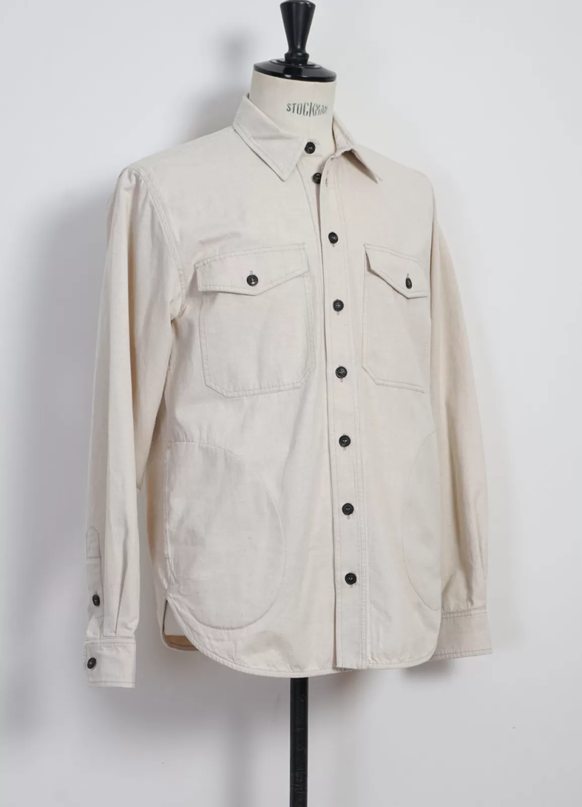 Online Ruben | Casual Over Shirt | Natural Shirts